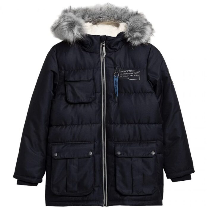 4F Çocuk Montu Lacivert