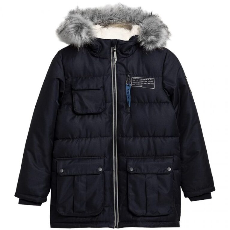 4F Çocuk Montu Lacivert