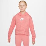 Nike Kapüşonlu Sweatshirt Pembe