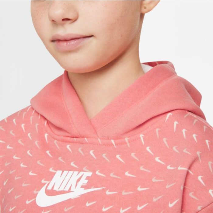 Nike Kapüşonlu Sweatshirt Pembe 3