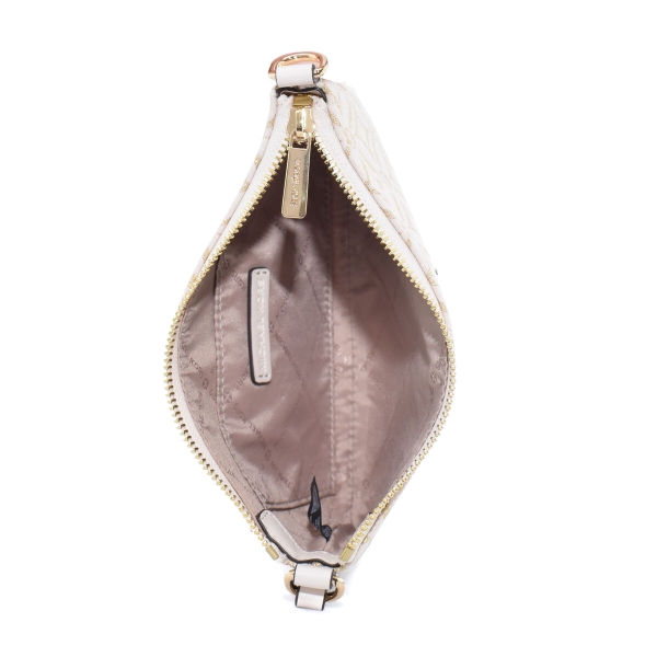 Çanta - Michael Kors Bej Işıltılı PL Gold Multi El Çantası - Şık Detaylı Tasarım - Görsel 2