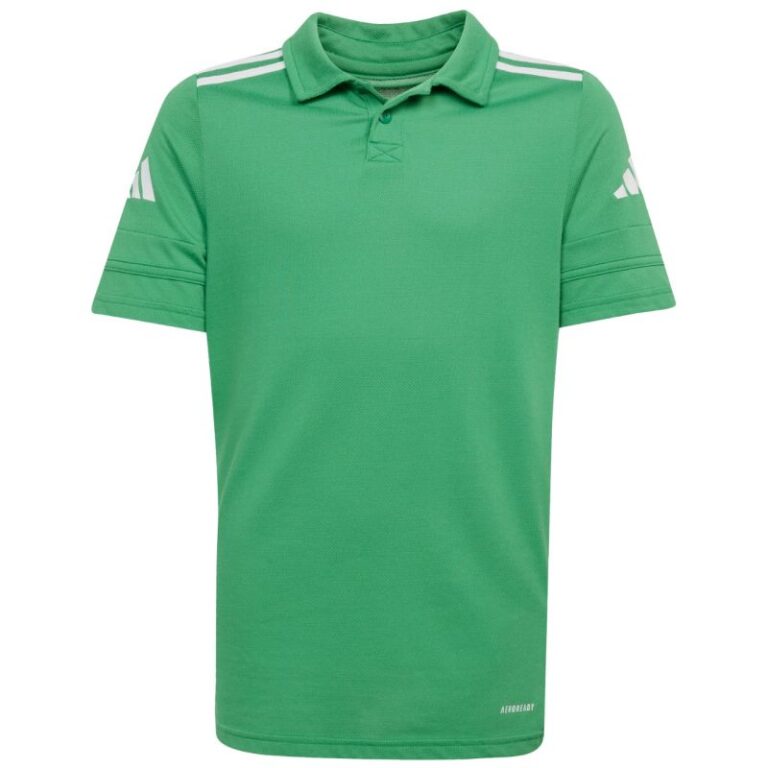 Çocuk - Adidas Squadra 25 Çocuk Polo Tişört - Canlı Yeşil Renkli Çocuk Giyimi (Çocuk, Futbol) - Ana Görsel