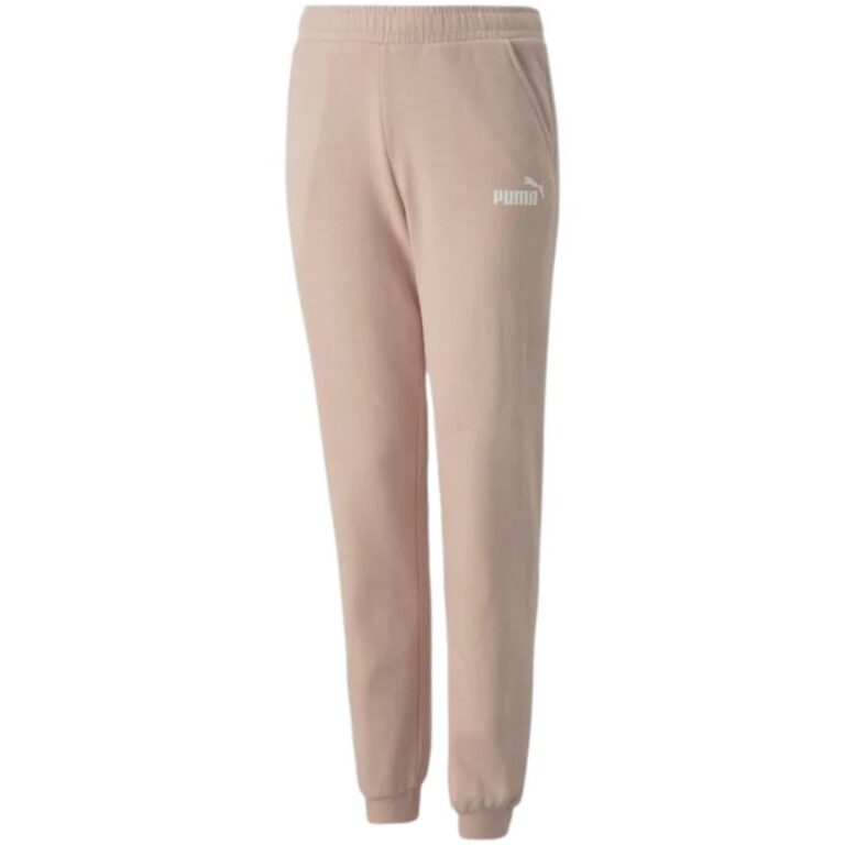 Kız Çocuk - Puma Alpha Sweatpants FL CL Pembe Çocuk Pantolon - Günlük Konforlu Kullanım - Ana Görsel