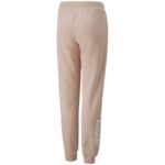 Kız Çocuk - Puma Alpha Sweatpants FL CL Pembe Çocuk Pantolon - Günlük Konforlu Kullanım - Görsel 2