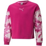 Kız Çocuk - Puma Alpha Crew TR Pembe Çocuk Sweatshirt - Rahat ve Şık Günlük Üst - Ana Görsel