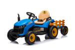Çocuk - Bbh-030 Mavi Akülü Traktör ile Güçlü Motor ve Kumanda Eğlencesi - Görsel 5