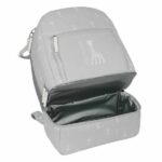 Bebek - Sophie la Girafe Bebek Arabası Organizer Çantası Gri 30x43x15 cm - Pratik ve Fonksiyonel - Görsel 6