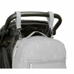 Bebek - Sophie la Girafe Bebek Arabası Organizer Çantası Gri 30x43x15 cm - Pratik ve Fonksiyonel - Görsel 2