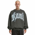 Ev ve Yaşam - Karl Kani Inside Out Erkek Crew Sweatshirt - Rahat Konforlu Erkek Üstü - Görsel 3