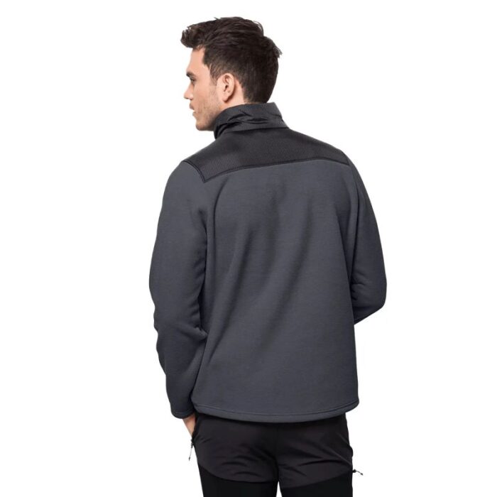 Ev ve Yaşam - Jack Wolfskin DNA Grizzly Kadın Fleece Ceket - Şık Fermuarlı Kadın Fleece Üst - Görsel 3