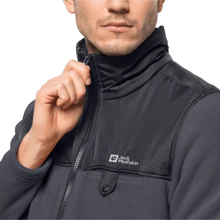 Ev ve Yaşam - Jack Wolfskin DNA Grizzly Kadın Fleece Ceket - Şık Fermuarlı Kadın Fleece Üst - Görsel 2