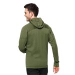 Ev ve Yaşam - Jack Wolfskin Hirschberg Kapüşonlu Sweatshirt - Modern Şık Erkek Sweatshirt - Görsel 2