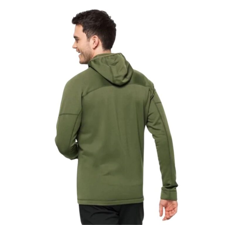 Ev ve Yaşam - Jack Wolfskin Hirschberg Kapüşonlu Sweatshirt - Modern Şık Erkek Sweatshirt - Görsel 2