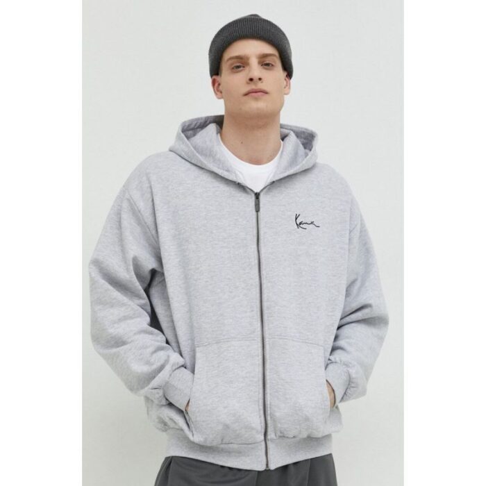 Ev ve Yaşam - Karl Kani Chest Signature Essential Zip Hoodie Erkek Sweatshirt - Görsel 5