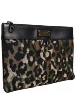 Çanta - Dolce Gabbana Çok Renkli Leopar Pouch Çanta - Özgün ve Şık Tasarım - Ana Görsel