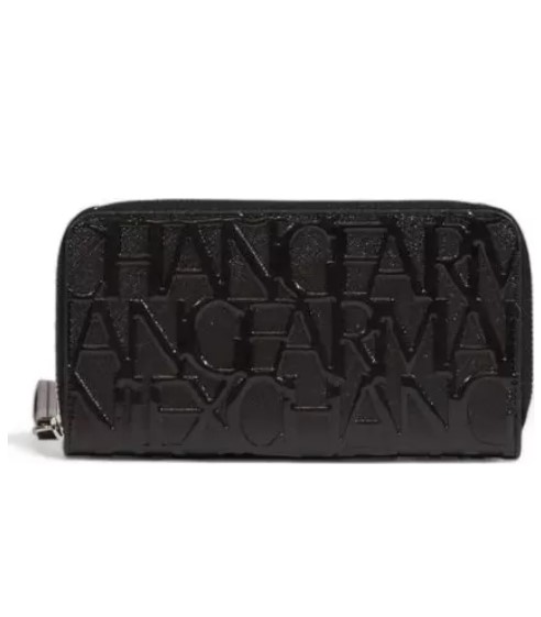 Çanta - Armani Exchange Siyah Polyester Cüzdan - Şık ve Pratik - Ana Görsel