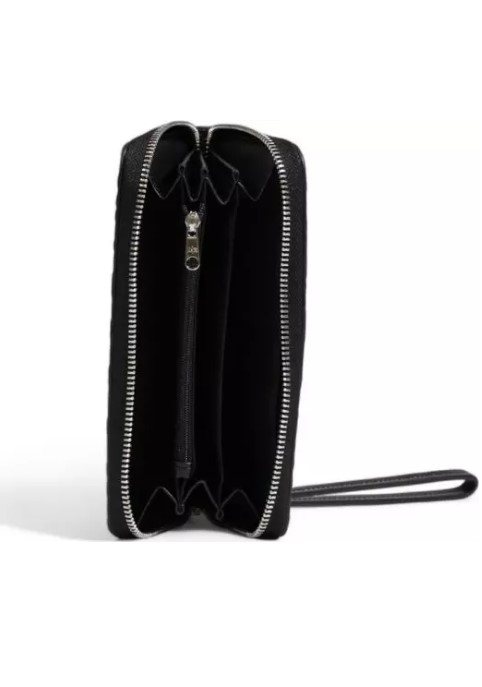 Çanta - Armani Exchange Siyah Polyester Cüzdan - Şık ve Pratik - Görsel 2