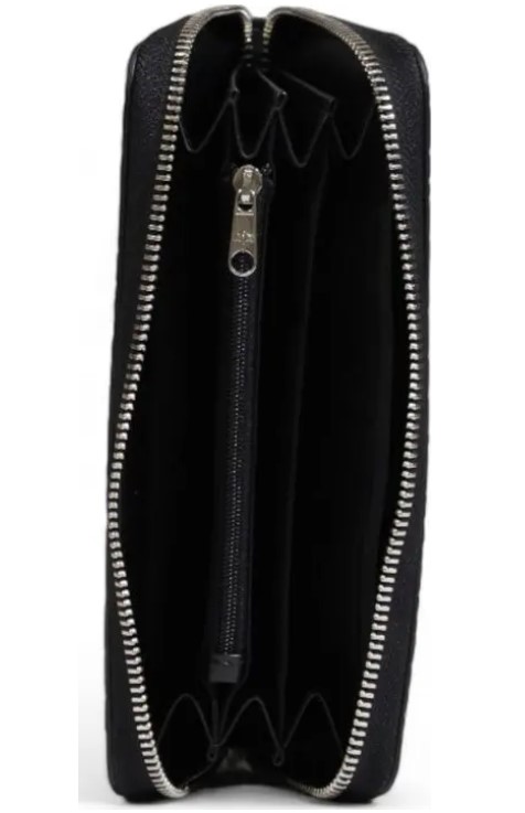 Çanta - Armani Exchange Siyah Poliüretan Kadın Cüzdan - Modern ve Şık Tasarım - Görsel 2