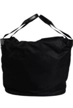 Çanta - Dolce Gabbana Siyah Beyaz Logolu Bucket Çanta - Özgün ve Şık Stil - Görsel 2