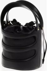 Çanta - Alexander McQueen THE RISE Deri Bucket Çanta - Görsel 3