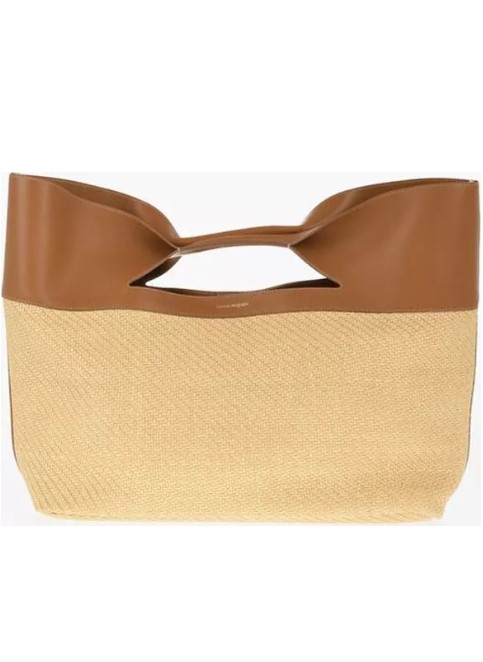 Çanta - Alexander McQueen THE BOW Maxi Tote Çanta - Ana Görsel