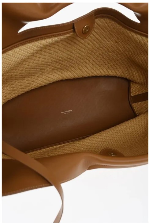 Çanta - Alexander McQueen THE BOW Maxi Tote Çanta - Görsel 2