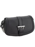 Çanta - Alexander McQueen T-bar Deri Satchel Çanta - Şık ve Fonksiyonel Tasarım - Görsel 3