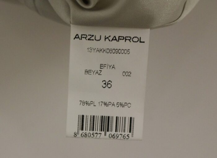 Arzu Kaprol Beyaz-Gri 7