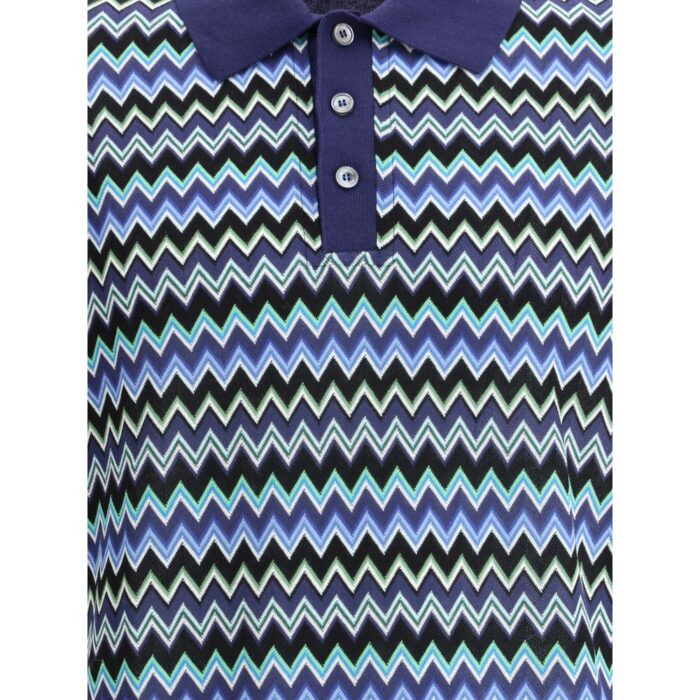 Missoni ZigZag Polo Tişört, 2