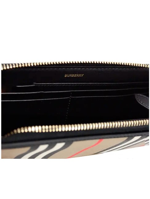 Çanta - Burberry Ellerby Siyah Deri Cüzdan - Şık ve Fonksiyonel Cüzdan - Görsel 2