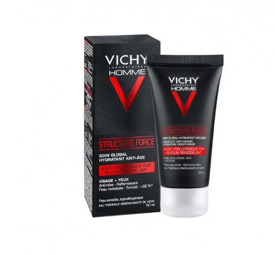 Erkek Kişisel Bakım - Vichy Homme Structure Force 50 ml Nemlendirici Krem - Ana Görsel