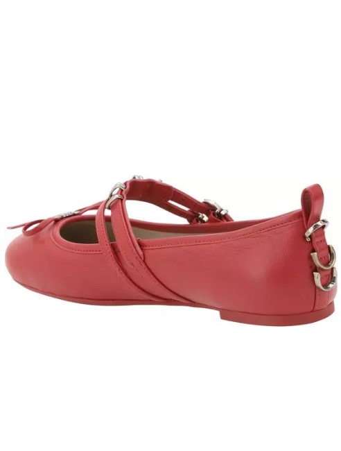 Ayakkabılar - Pinko Gioia Kırmızı Balerin Ayakkabılar - Şık ve Rahat Tasarım - Görsel 2