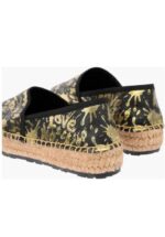 Ayakkabılar - Moschino LOVE Deri SPLASH Platform Espadril Kadın Ayakkabı - Şık Rahat Seçim - Görsel 3