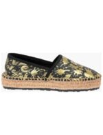 Ayakkabılar - Moschino LOVE Deri SPLASH Platform Espadril Kadın Ayakkabı - Şık Rahat Seçim - Görsel 2