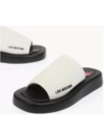 Ayakkabılar - Moschino LOVE Siyah Beyaz İki Renkli ROW30 Sabot - Stil Sahibi Olun - Ana Görsel