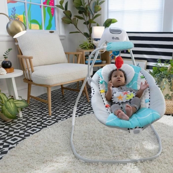 Bebek - Baby Einstein Ocean Blue Bebek Hamak - Rahat ve Eğlenceli Kullanım - Ana Görsel