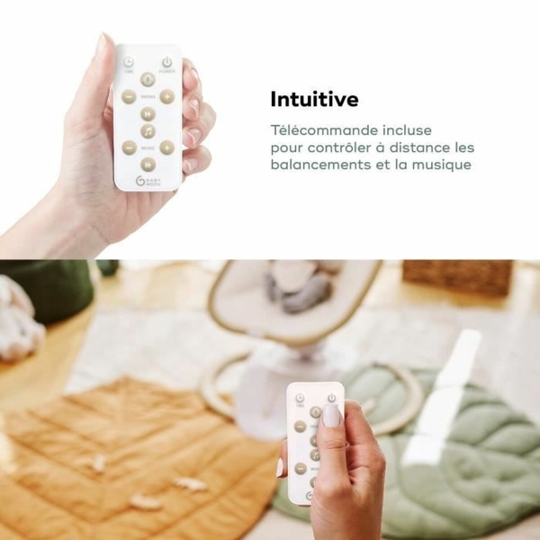 Bebek - Babymoov Bej Bebek Hamak - Kullanışlı ve Konforlu Bebek Hamak - Görsel 2