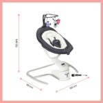 Bebek - Babymoov Swing Gri Bebek Salıncağı - Eğlenceli ve Rahat Bebek Salıncağı - Görsel 3