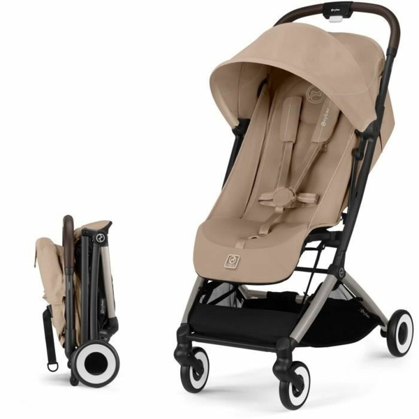 Bebek - Cybex Bej Bebek Arabası - Konforlu ve Güvenilir Bebek Seyahat Arabası - Ana Görsel