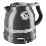 Ev ve Yaşam - KitchenAid 5KEK1522EMS Gri Paslanmaz Çelik Su Isıtıcı 1,5 L, 2400 W - Görsel 2
