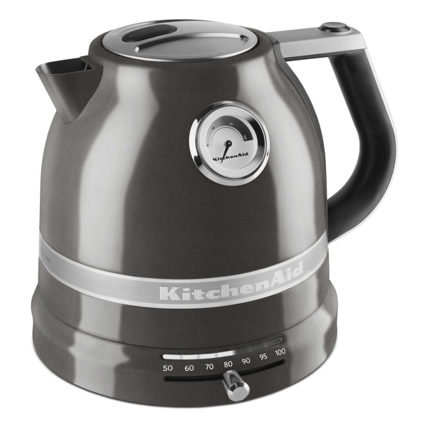 Ev ve Yaşam - KitchenAid 5KEK1522EMS Gri Paslanmaz Çelik Su Isıtıcı 1,5 L, 2400 W - Görsel 2