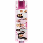 Çocuk - Barbie Katlanabilir Pembe Çocuk Scooter - Eğlenceli ve Pratik Çocuk Scooter - Görsel 2