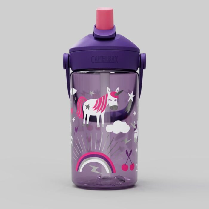 Çocuk - Camelbak Thrive Flip Straw Kids Tritan Matara 400 ml - Pratik Sağlıklı Kullanım - Görsel 4