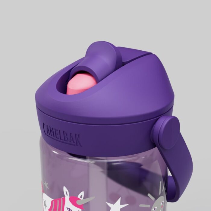 Çocuk - Camelbak Thrive Flip Straw Kids Tritan Matara 400 ml - Pratik Sağlıklı Kullanım - Görsel 2