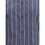 Balenciaga Çizgili Gömlek Blue 2