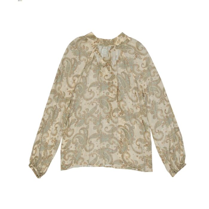 ALESSIA ZAMATTIO İpek Bluz