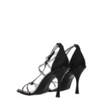 Dsquared² Siyah Saten Sandalet 3