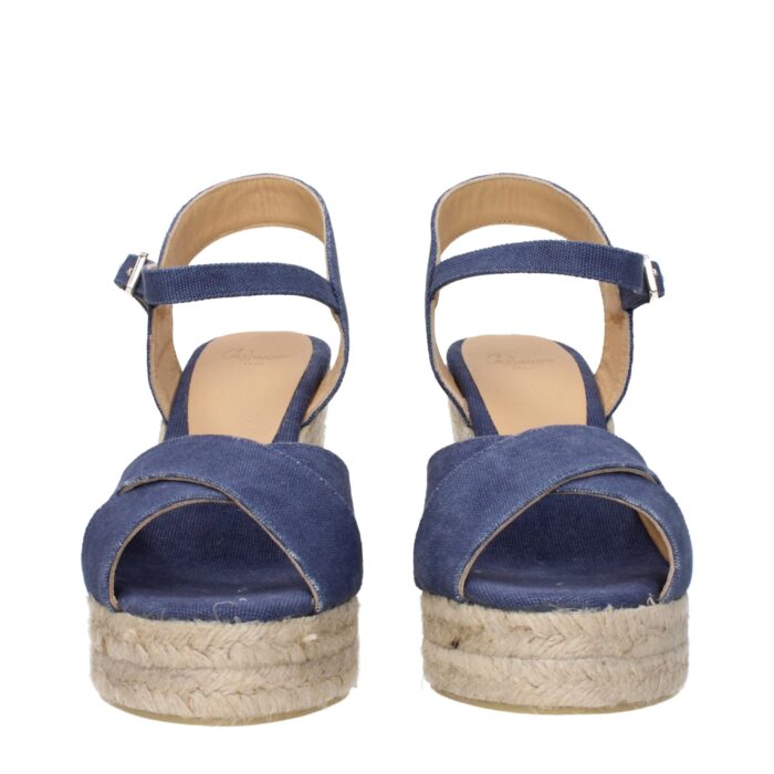 Castaner Mavi Kumaş Kadın 2