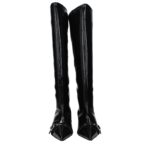 Ganni Siyah Rugan Deri 2