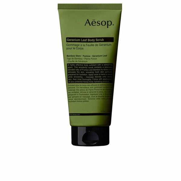 Kozmetik - Aesop Geranium Leaf Vücut Peelingi 180 ml - Ana Görsel